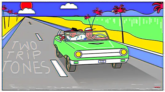 TWO TRIP TONES . ARTWORK — still 2